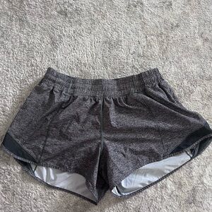 Lululemon Athletica Gray Athletic Shorts with Elastic Waistband